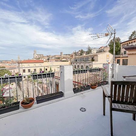 Romantic Duplex With Terrace And Great Views Girona Ngoại thất bức ảnh